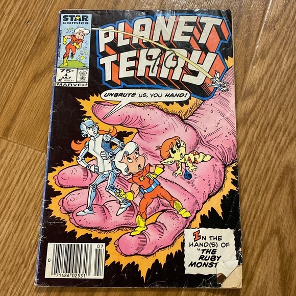 Star Comics Other - Donated Marvel Star Comics Planet Terry #4 Vintage July 1985